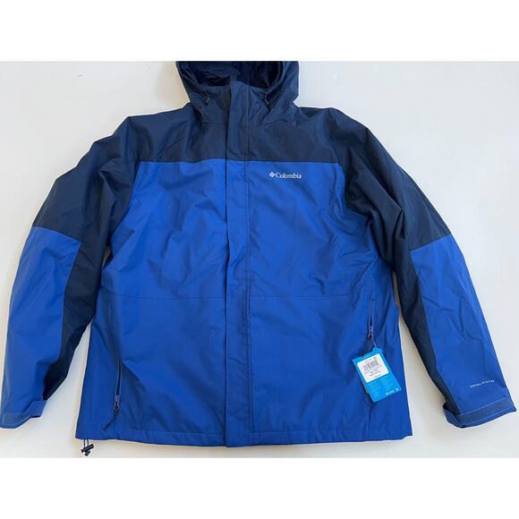Columbia Hikebound II Insulated Interchange Jacket Men's Size XL Navy New - Picture 15 of 15
